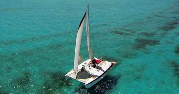 7 Hours Aventuras Catamaran Private Tour (up to 40 people)