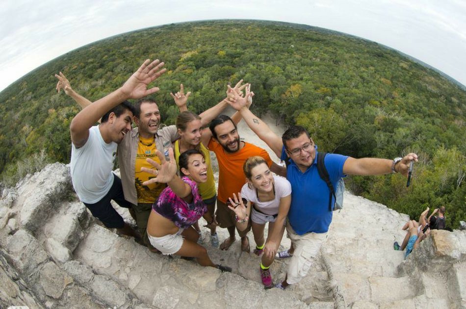 Chichen Itza -Ik IL Cenote and Coba with Lunch Private Tour