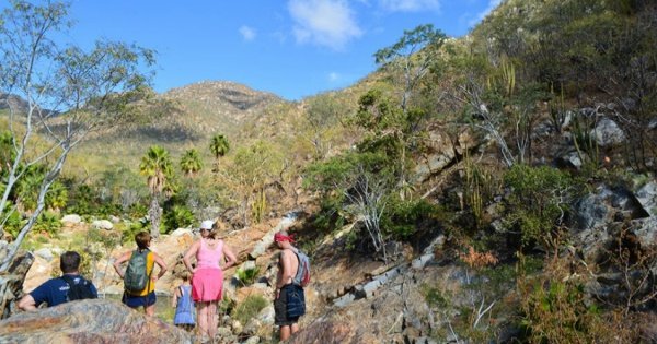 Hiking at Fox Canyon in Cabo