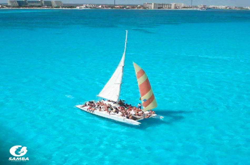 See Beautiful Isla Mujeres by Catamaran
