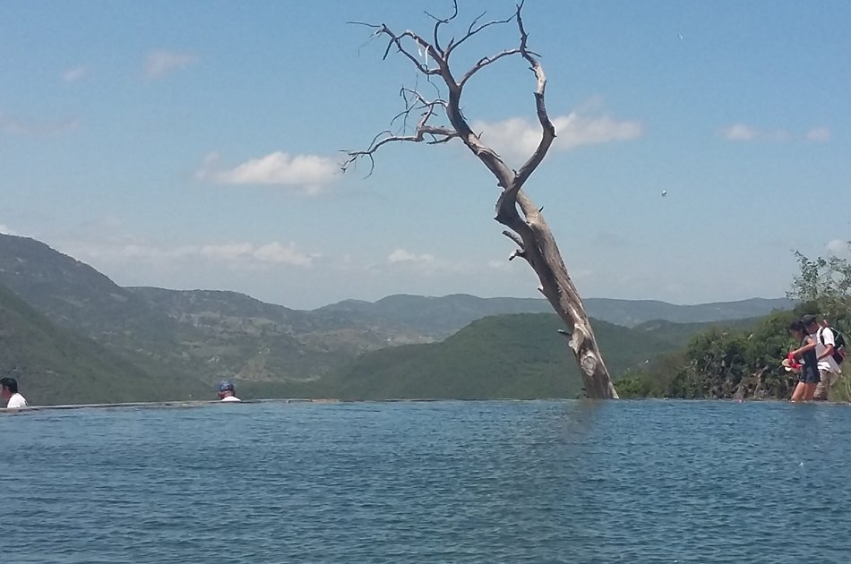 Walk through the Petrified Waterfalls of Hierve el Agua, Oaxaca