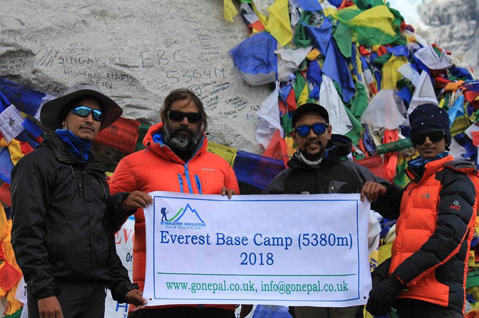 17 Day Everest Base Camp Trek with Gokyo Ri,Cho La Pass & Kalapatthar