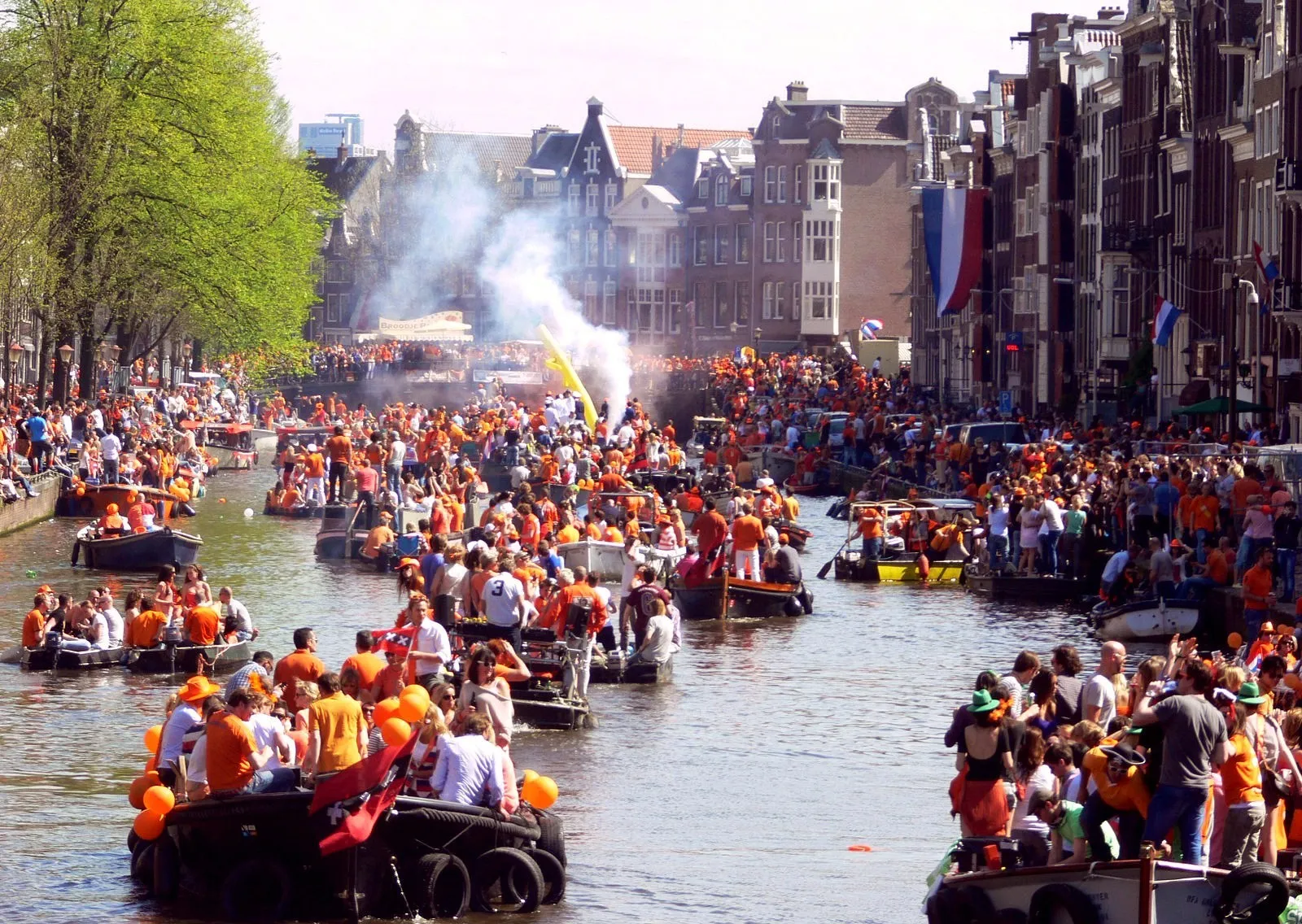 Amsterdam Kings Day Private Boat