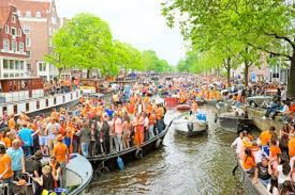 Amsterdam Kings Day Private Boat