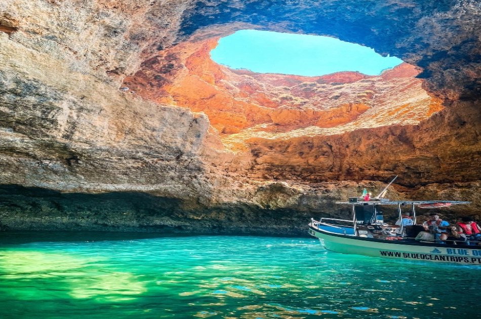 Benagil cave trip and Algarve coastline