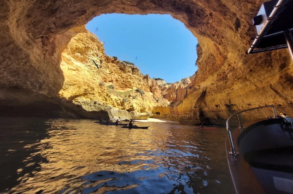 Benagil cave trip and Algarve coastline