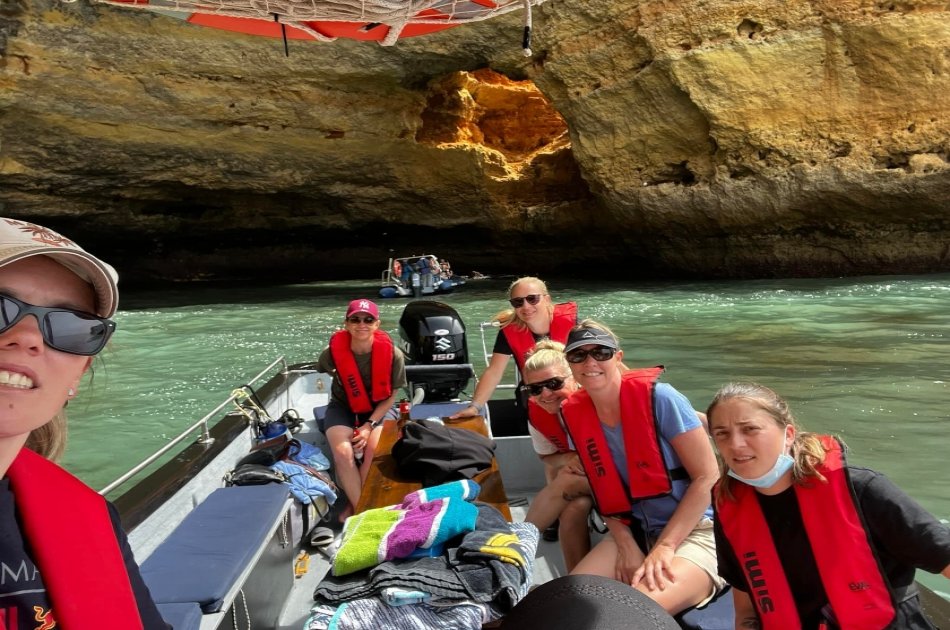 Benagil cave trip and Algarve coastline