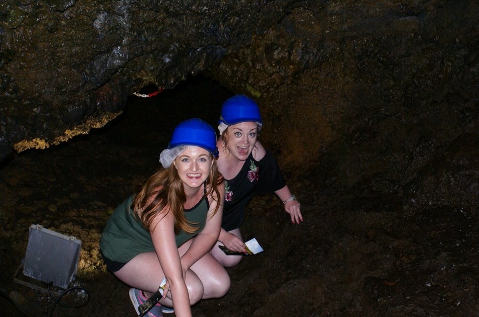 Caves Tour (Algar Do Carvão, Gruta Do Natal, Furnas Do Enxofre) from Azores