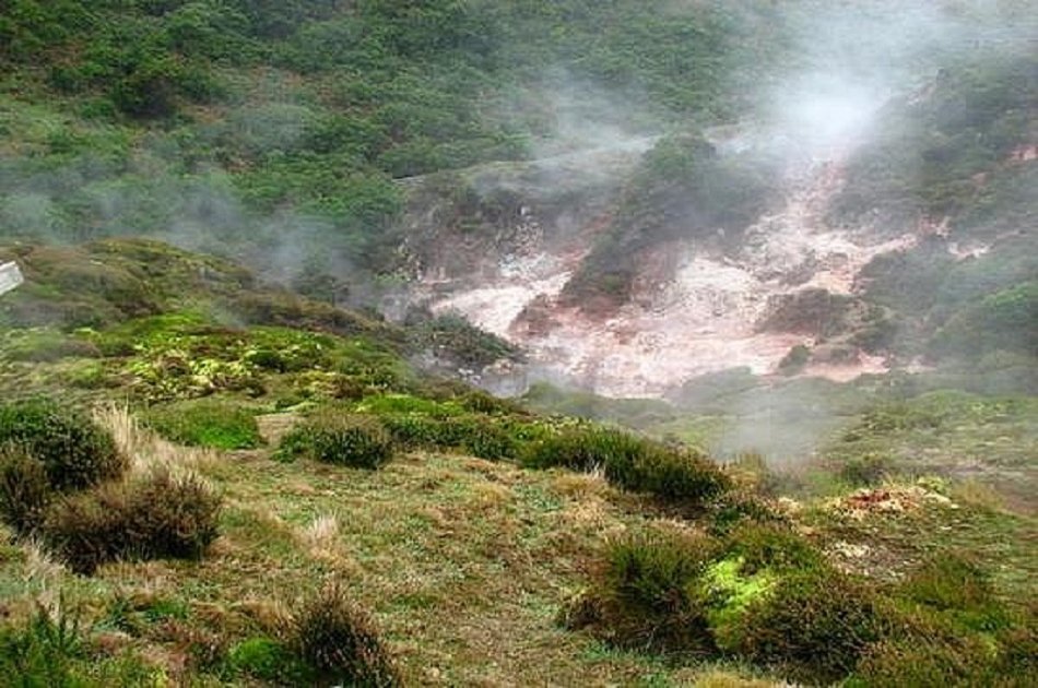 Caves Tour (Algar Do Carvão, Gruta Do Natal, Furnas Do Enxofre) from Azores