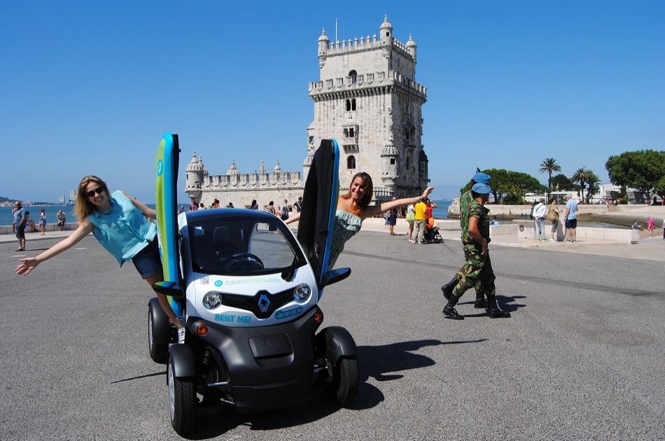 Full Day tour in Lisbon by electric car (Twizy) with Audio Guide