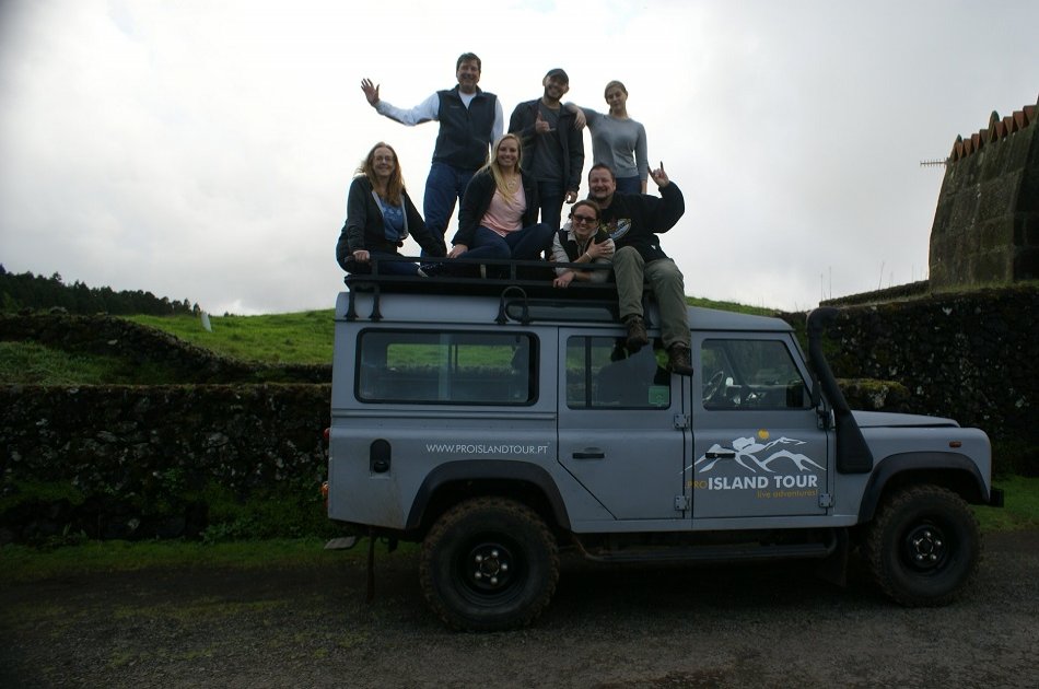 Land & Ocean (Fish for Your Own Lunch and Private Jeep Tour) in the Azores