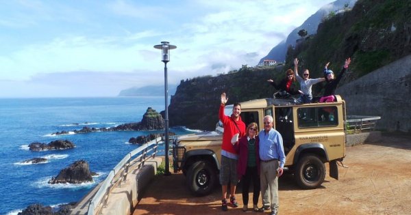 Private Full Day Jeep Tour (East or West) of Madeira from Funchal