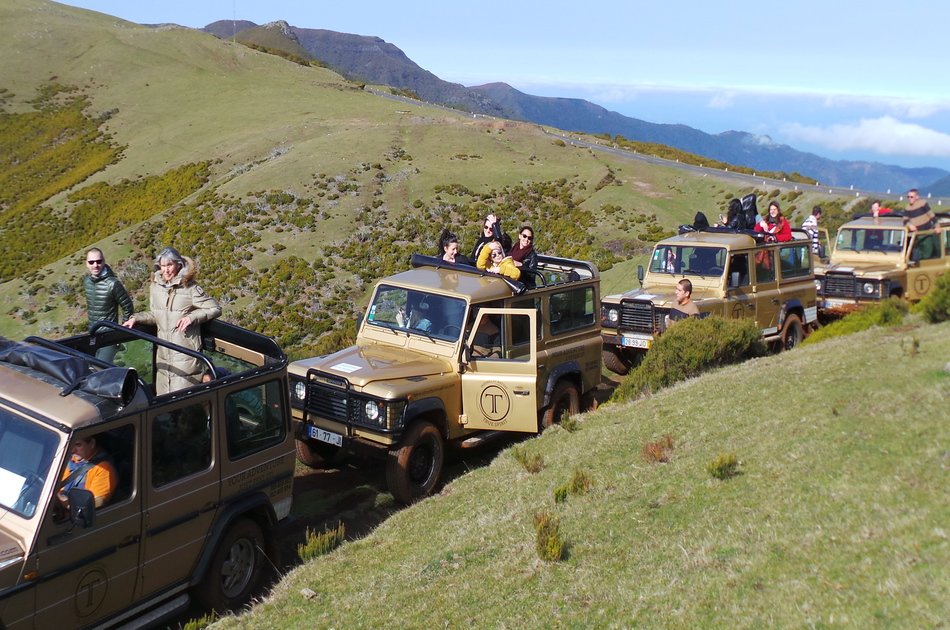 Private Full Day Jeep Tour (East or West) of Madeira from Funchal