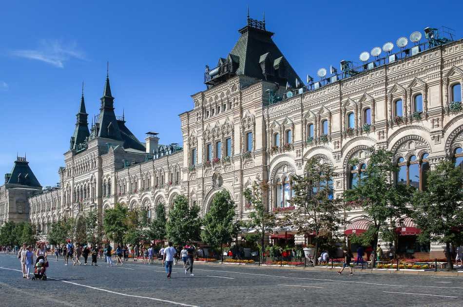 Red Square Private Tour by Car Including Sparrow Hills