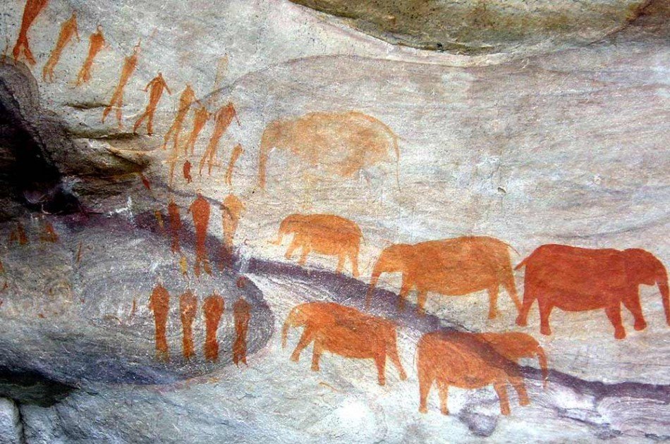 Drakensberg Cave Paintings & Mandela Capture Site Private Tour from Durban