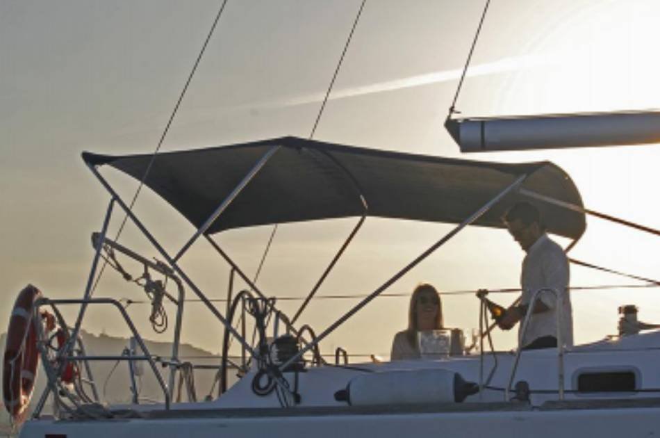 Private Sunset Sailing From Barcelona