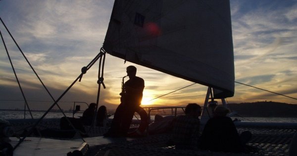 Sunset Cruise with Live Music from Barcelona