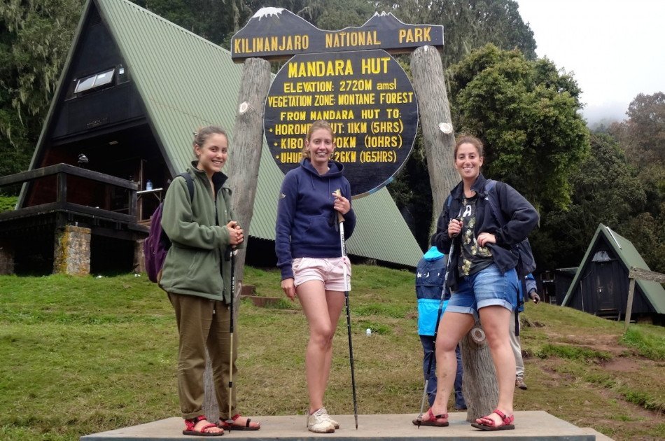 5 Days Kilimanjaro Trekking via Marangu Route + 2 Nights Hotel Stay