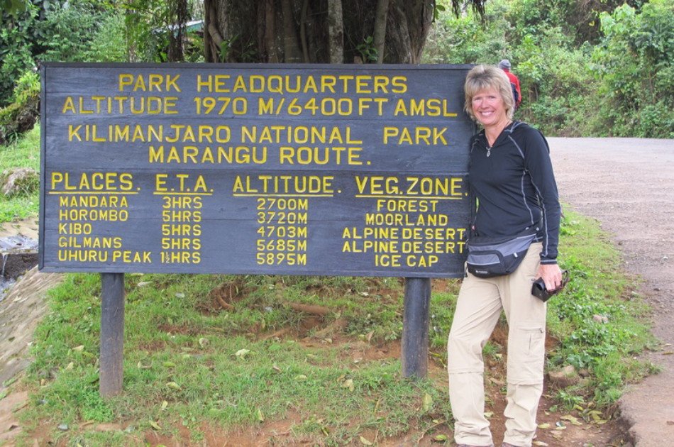 5 Days Kilimanjaro Trekking via Marangu Route + 2 Nights Hotel Stay