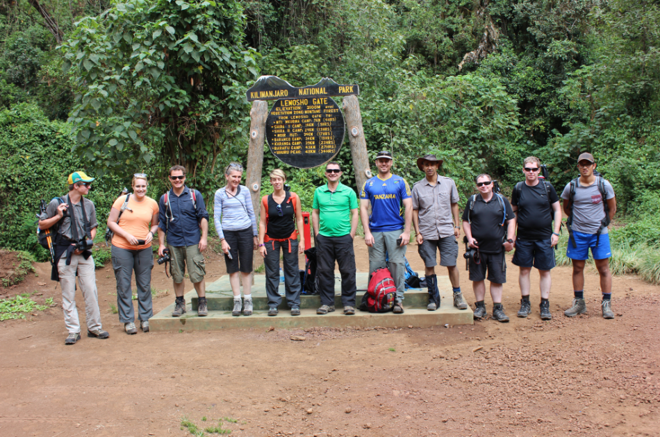 7 Days Kilimanjaro Trekking via Lemosho Route + 2 Nights Hotel Stay