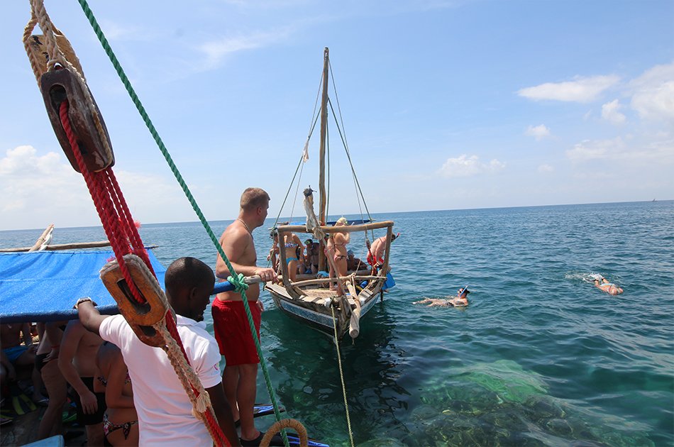 Safari Blue Boating Tour Zanzibar