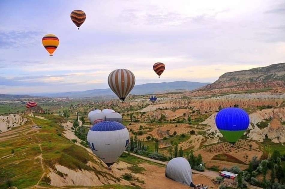 Green Tour Activity Bundle Option 1 in Cappadocia With Balloon Ride