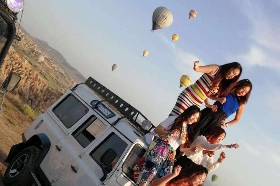 Green Tour Activity Bundle Option 2 in Cappadocia With Hot Air Balloon