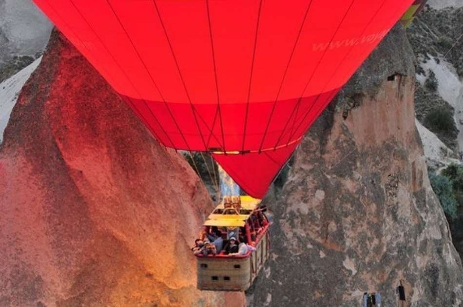 Red Tour Activity Bundle Option 2 in Cappadocia With Hot Air Balloon Ride