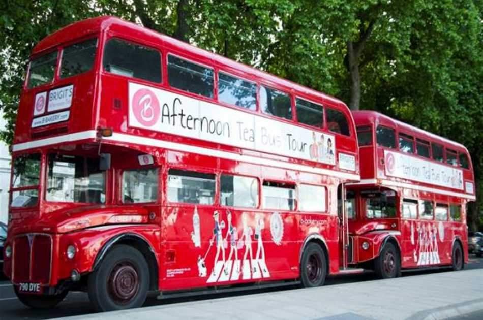 Afternoon Tea Bus Tour of London