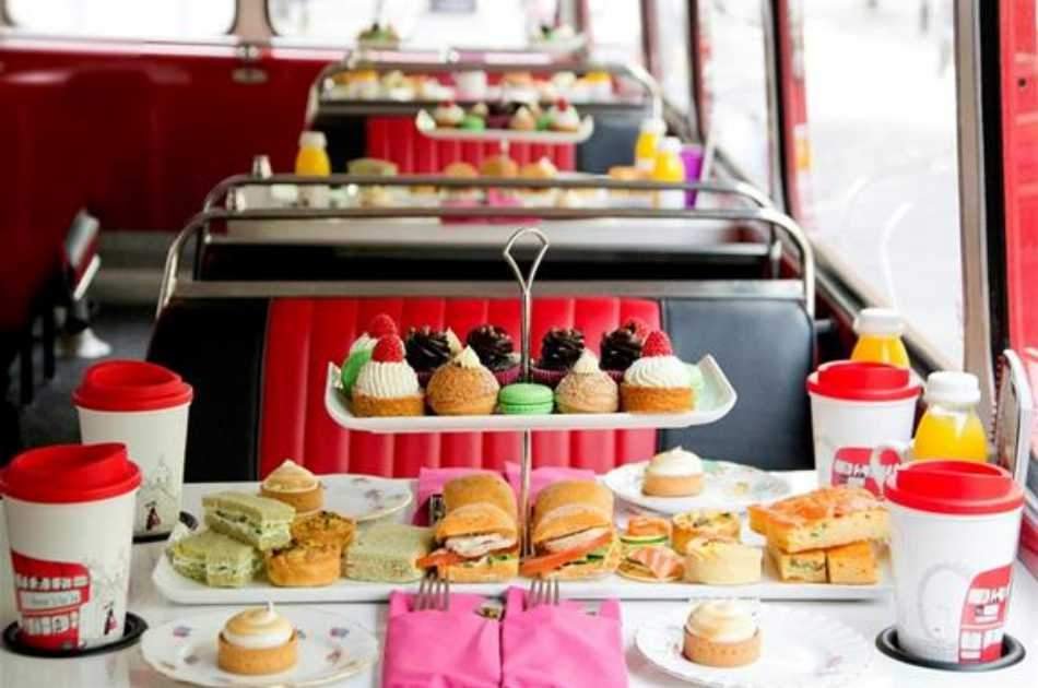 Afternoon Tea Bus Tour of London