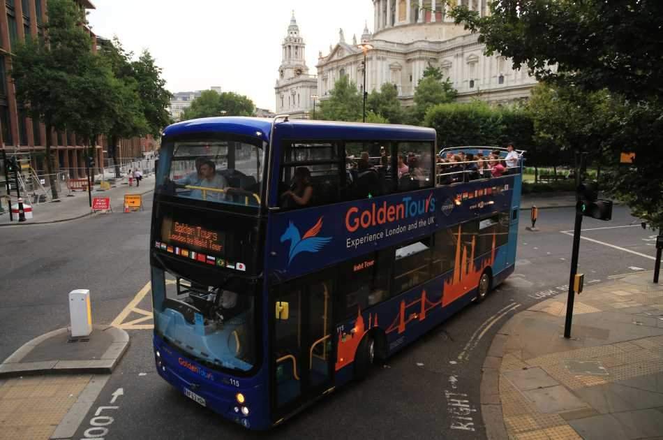 London By Night Open Top Bus Tour
