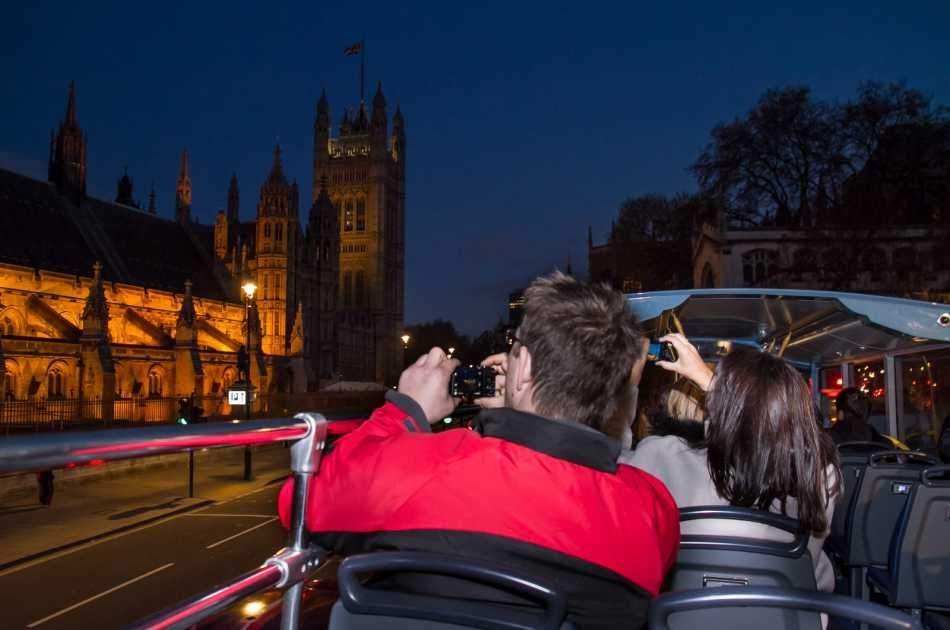 London By Night Open Top Bus Tour