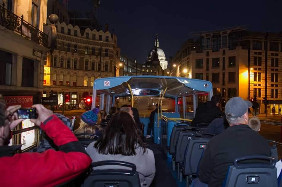 London By Night Open Top Bus Tour