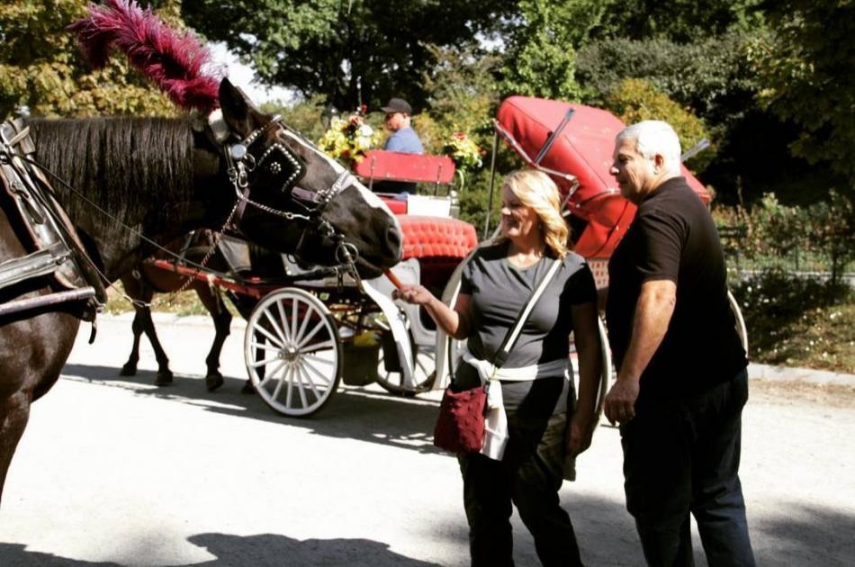 Central Park Horse and Carriage Ride with Professional Photographer