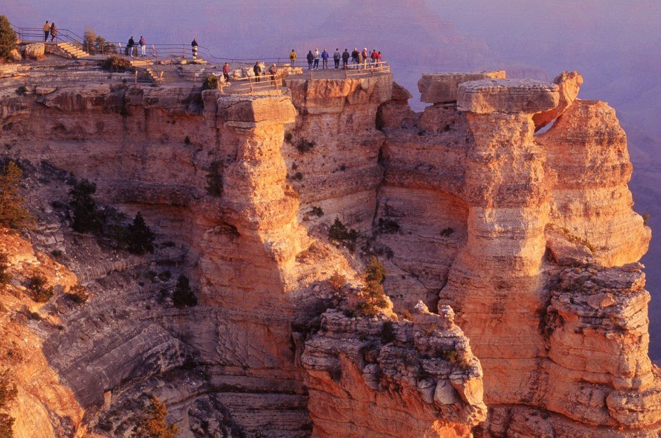 Grand Canyon South Rim Bus Tours with Helicopter Ride