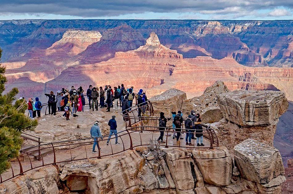 Grand Canyon South Rim Bus Tours with Helicopter Ride