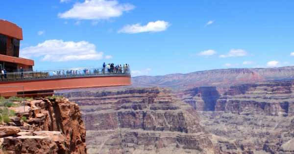 Grand Canyon West Rim by Luxury Limo Van With Skywalk Tickets