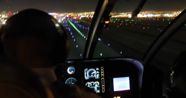 Helicopter Flight Over Las Vegas at Dusk Including Limousine Transfers