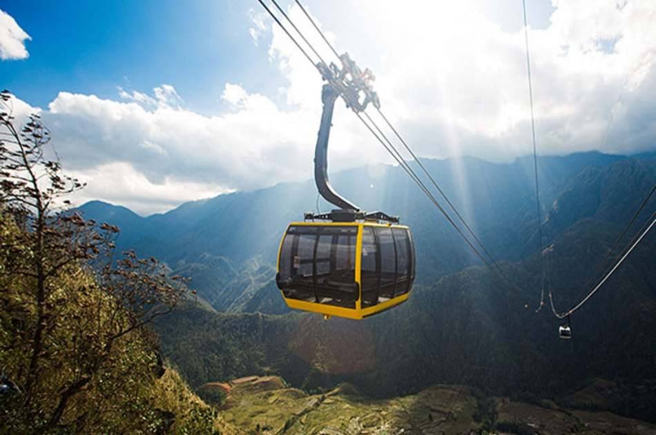 2-way Fansipan Cable Car Ticket With Round Trip Transportation
