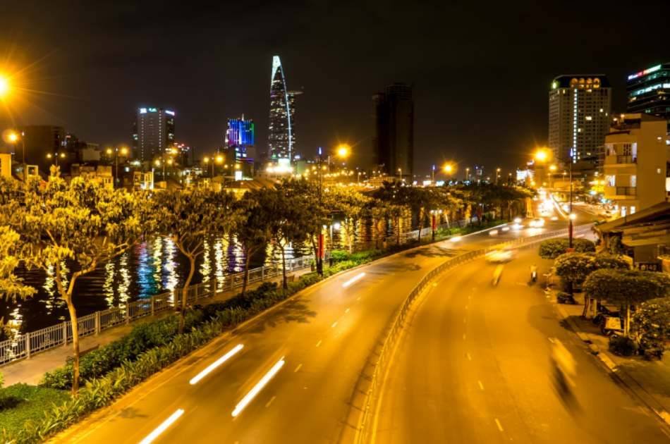 Saigon Nightlife by Vintage Vespa