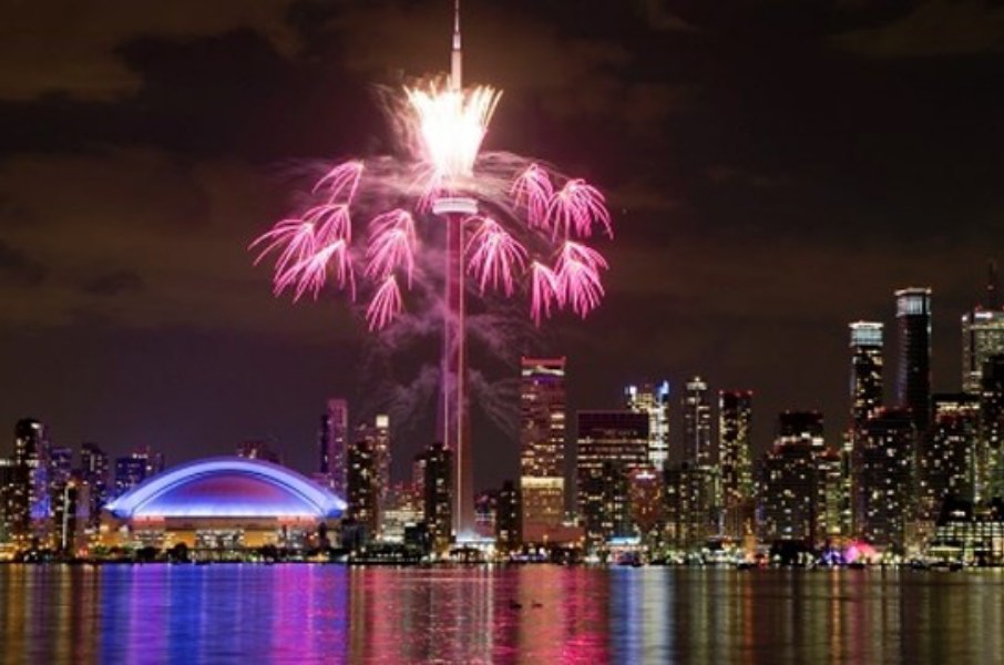 Ringing in the New Year in Canada's Terrific City of Toronto