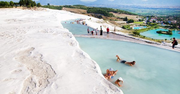 Thermal Spas, Ruins and Azure Waters on Private Tours of Aydin